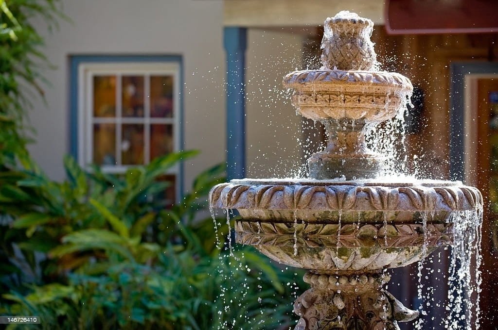 water featuring and fountain services